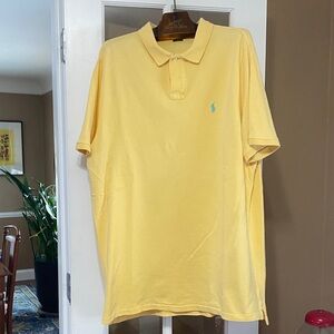 Polo by Ralph Lauren Light Yellow Polo Shirt